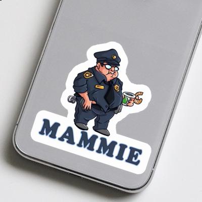 Sticker Mammie Police Officer Notebook Image