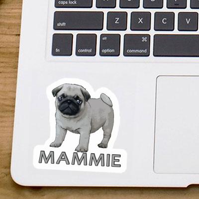 Pug Sticker Mammie Image