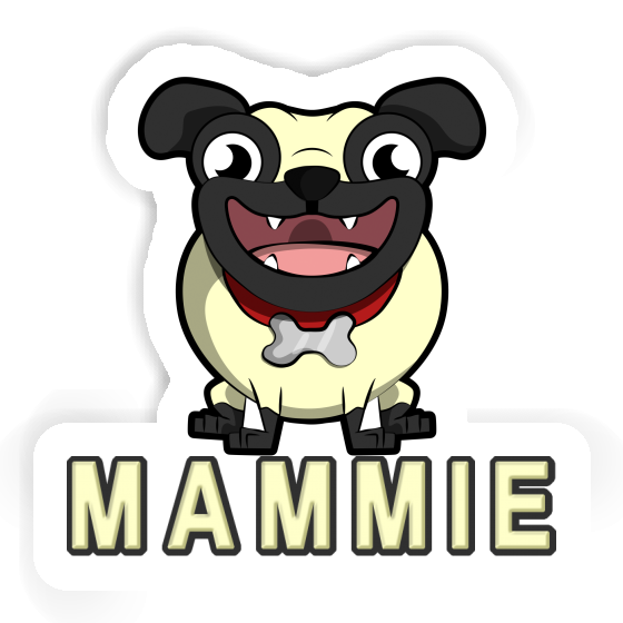 Sticker Pug Mammie Notebook Image