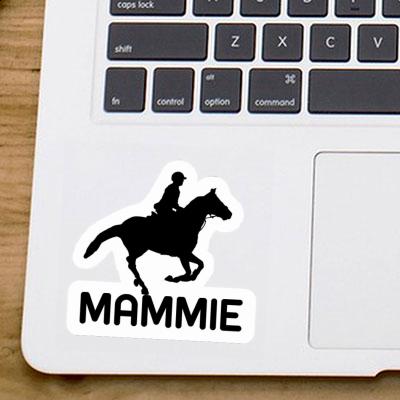 Sticker Mammie Horse Rider Image