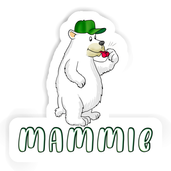 Sticker Ice Bear Mammie Laptop Image