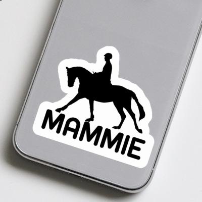 Horse Rider Sticker Mammie Notebook Image