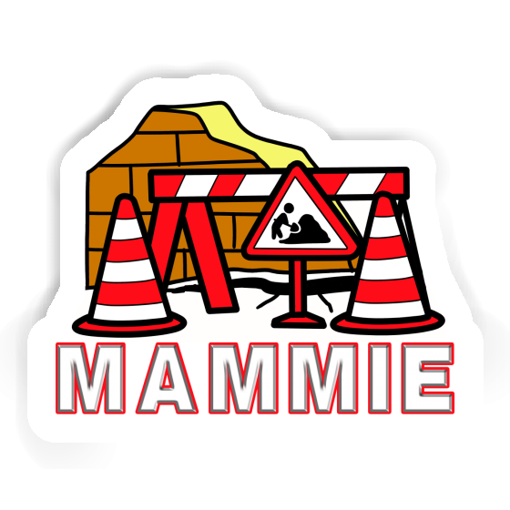 Mammie Sticker Baustelle Notebook Image