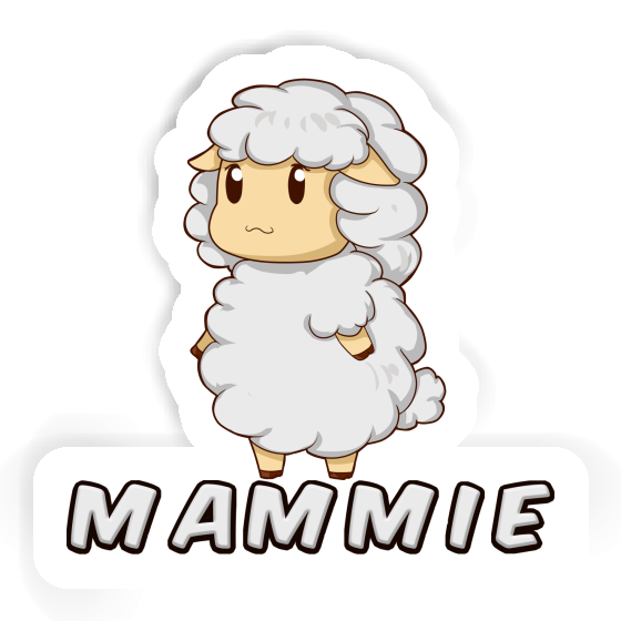 Sheep Sticker Mammie Notebook Image