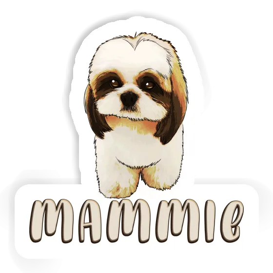 Shih Tzu Sticker Mammie Laptop Image