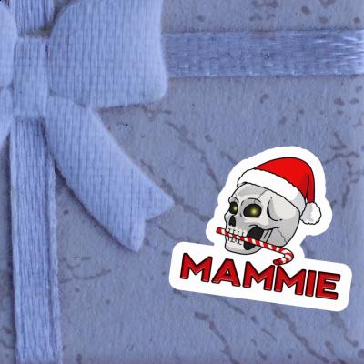 Sticker Christmas Skull Mammie Notebook Image