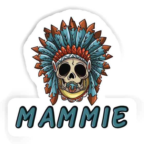 Sticker Baby-Skull Mammie Image