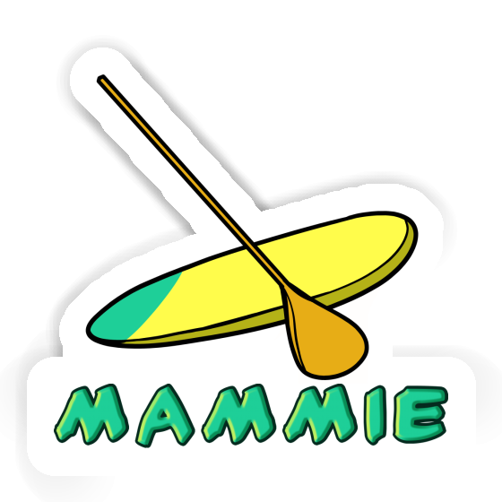 Sticker Mammie Stand Up Paddle Laptop Image