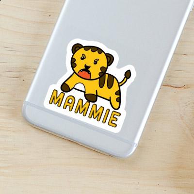 Aufkleber Mammie Baby-Tiger Laptop Image