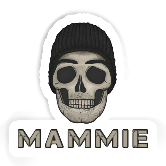 Skull Sticker Mammie Notebook Image