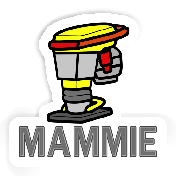 Sticker Vibratory Rammer Mammie Laptop Image