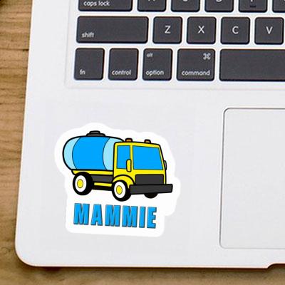 Water Truck Sticker Mammie Laptop Image