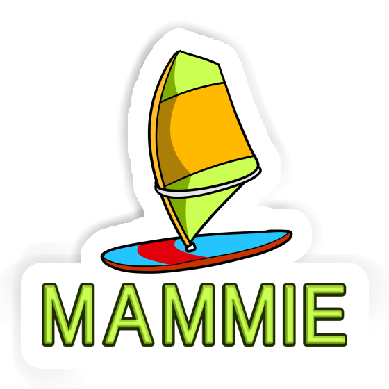 Windsurf Board Sticker Mammie Laptop Image