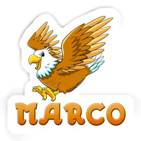 Marco Sticker Eagle Image