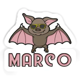 Bat Sticker Marco Image