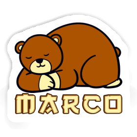 Marco Sticker Bear Image