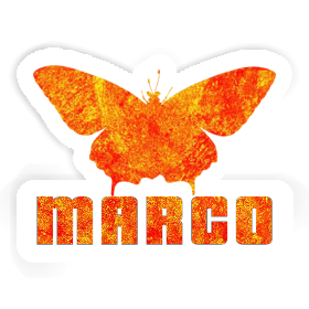 Marco Sticker Butterfly Image