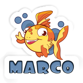Sticker Fish Marco Image