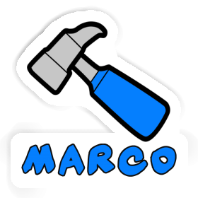 Sticker Marco Gavel Image