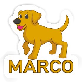 Marco Sticker Labrador Image