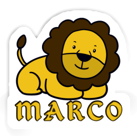 Marco Sticker Lion Image