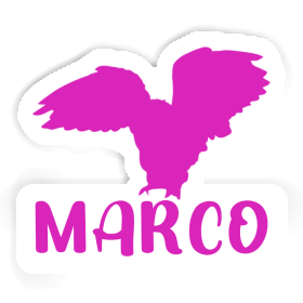 Marco Sticker Owl Image
