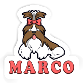Marco Sticker Shih Tzu Image