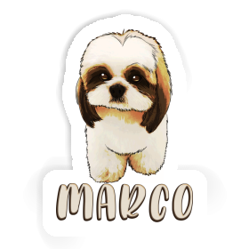 Sticker Marco Shih Tzu Image