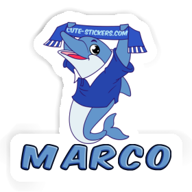 Sticker Dolphin Marco Image