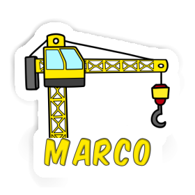 Marco Sticker Crane Image