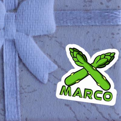 Marco Sticker Asparagus Notebook Marco Sticker Asparagus Notebook Image