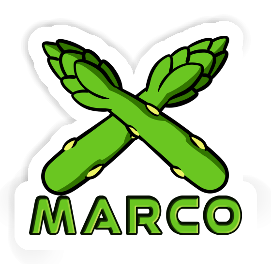 Marco Sticker Asparagus Notebook Marco Sticker Asparagus Gift package Image