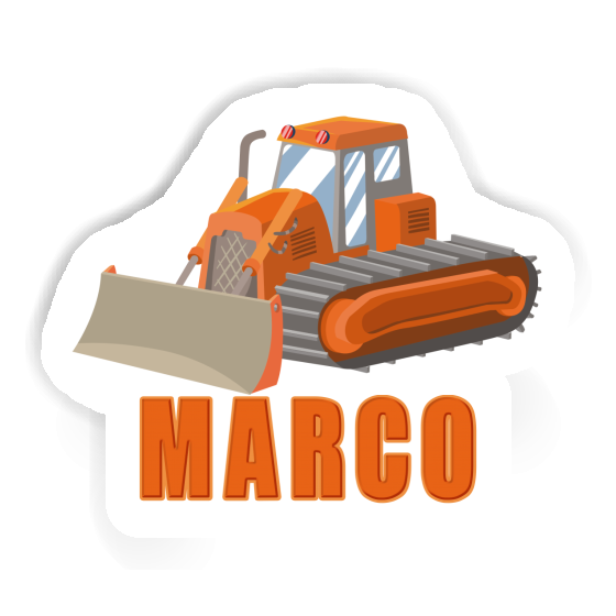Sticker Excavator Marco Notebook Sticker Excavator Marco Gift package Image