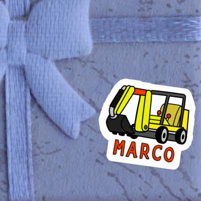 Marco Sticker Mini-Excavator Gift package Image