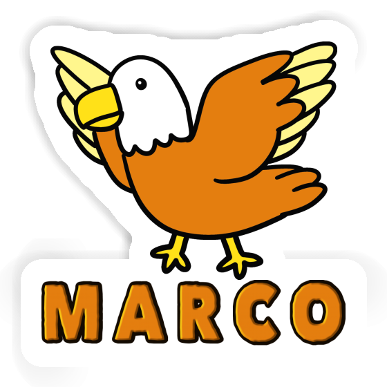 Bird Sticker Marco Image