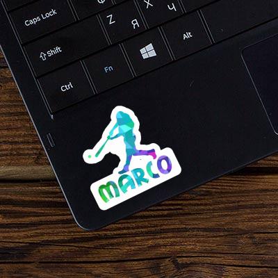 Marco Sticker Baseball Player Marco Sticker Baseball Player Image
