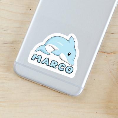 Sticker Dolphin Marco Notebook Sticker Dolphin Marco Gift package Image