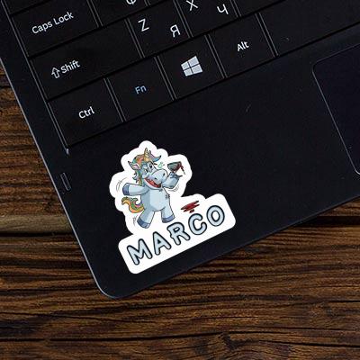 Sticker Marco Wine Unicorn Notebook Sticker Marco Wine Unicorn Notebook Image