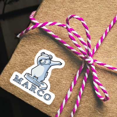 Polar Bear Sticker Marco Notebook Polar Bear Sticker Marco Notebook Image