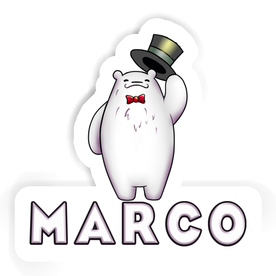 Sticker Marco Ice Bear Laptop Sticker Marco Ice Bear Laptop Image