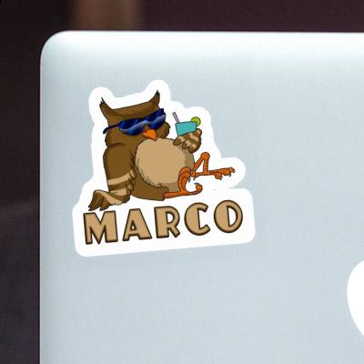 Sticker Marco Cool Owl Laptop Sticker Marco Cool Owl Laptop Image