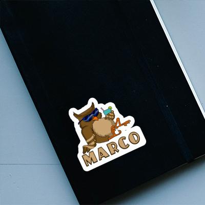 Sticker Marco Cool Owl Notebook Sticker Marco Cool Owl Gift package Image