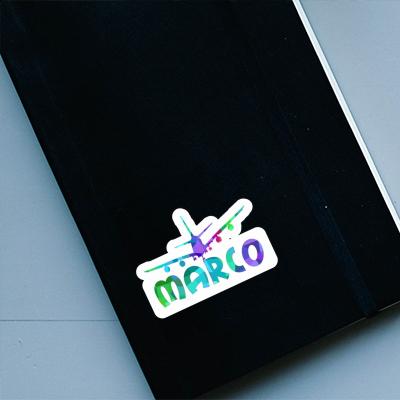 Sticker Airplane Marco Notebook Sticker Airplane Marco Gift package Image
