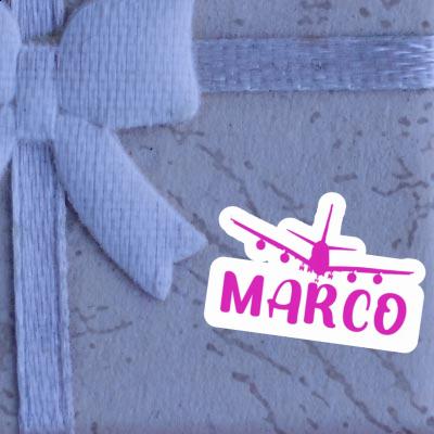 Sticker Airplane Marco Sticker Airplane Marco Image