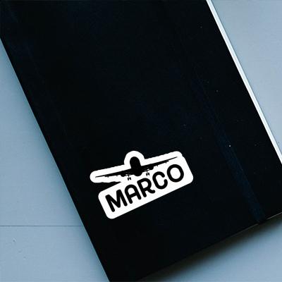 Sticker Airplane Marco Notebook Sticker Airplane Marco Gift package Image