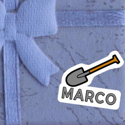 Shovel Sticker Marco Notebook Shovel Sticker Marco Gift package Image