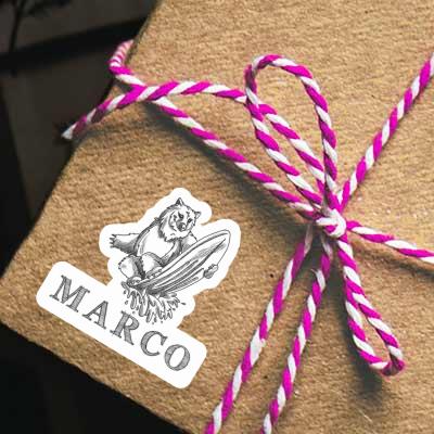 Sticker Surfer Marco Notebook Sticker Surfer Marco Notebook Image