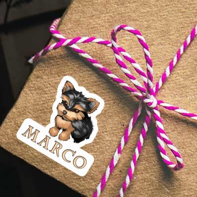 Marco Sticker Yorkshire Terrier Notebook Marco Sticker Yorkshire Terrier Gift package Image