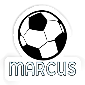 Fußball Aufkleber Marcus Image