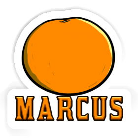 Autocollant Marcus Orange Image